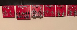 Earrings Happy Holidays Brand Pick From Festive Designs Listed Fun Gift Idea NWT - £7.99 GBP