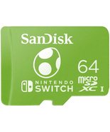 SanDisk 64GB microSDXC Card Licensed for Nintendo Switch, Yoshi Edition ... - £24.96 GBP+