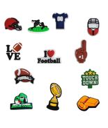Generic Football Shoes Charms 12PCS Sport Wristbands Decoration Orange - €9,54 EUR