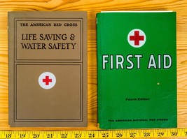 Life Saving &amp; Water Safety American Red Cross Lifeguard &amp; First Aid Lot - £11.66 GBP