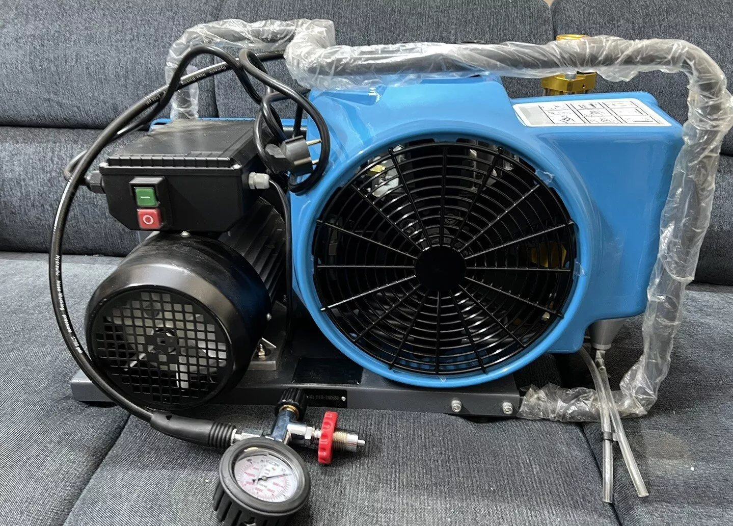 Breathing Air Compressor | 4500 PSI | 300 Bar | 3.5 CFM | 100L/Min | Sin... - $64,252.43 MXN