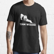  Snooker - Team Wizard Men&#39;s Black Cotton T-Shirt - £16.73 GBP