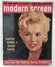 Marilyn Monroe Complete Vintage 1956 &quot;Modern Screen&quot; Magazine - £23.97 GBP