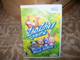 ZhuZhu Pets: Featuring the Wild Bunch  (Nintendo Wii, 2010) EUC - £20.67 GBP