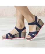 Panama Jack Julia Basics B10 sandals nobuck marino navy 41 Women’s Size 10 - $121.84 CAD