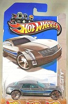 2013 Hot Wheels #2 Hw City-Street Power Cadillac Sixteen Concept Gray Variation - £8.20 GBP