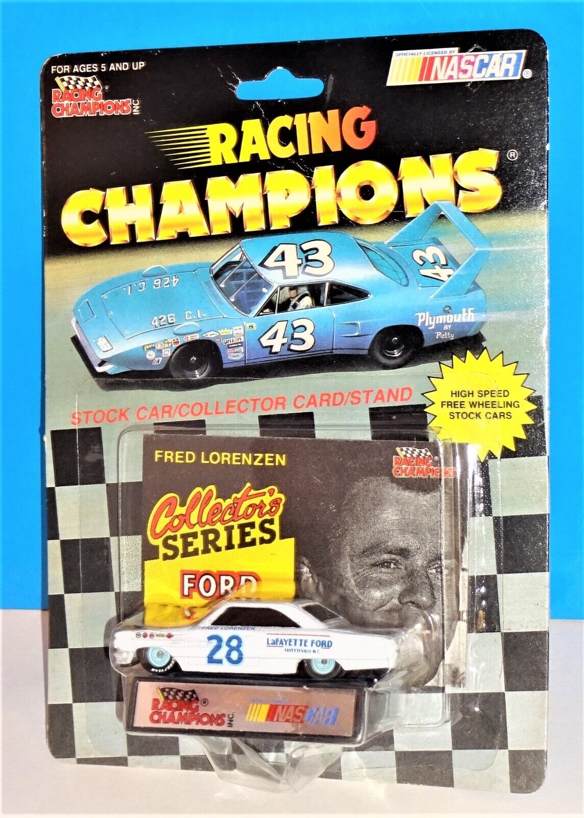 Primary image for Racing Champions 1992 Ford Fastbacks Series Fred Lorenzen #28 LaFayette Galaxie