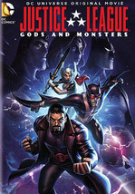 Justice League: Gods and Monsters (DVD 2015) Hero Movie Film DC Comics Brand NEW - £7.25 GBP