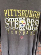 Pittsburg Steelers NFL Team Apparel Shirt Large Football Short Sleeve Gr... - £7.14 GBP