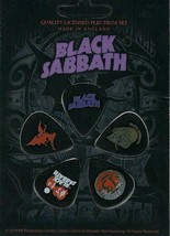 Black SABBATH Set Of 5 Guitar Picks/Picks ~ Authorized-
show original title

... - £9.44 GBP