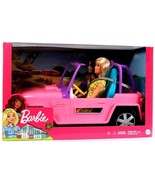 Mattel Barbie 2 Count Dolls &amp; Pink Off Road Vehicle Set Age 3 Years &amp; Up - $1,675.28 MXN