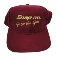 Snap On Tools Head To Toe Red Go For The Gold Baseball Cap Snapback Truc... - $14.84
