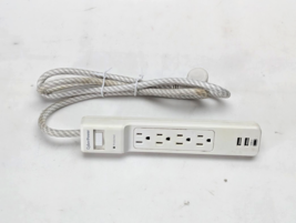 CyberPower Braided 5 ft. 2 USB-A 1 USB-C 1500J 4-Outlet Surge Protector ... - $22.44