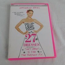 27 Dresses DVD 2008 Widescreen PG13 20th Century Fox Katherine Heigl Jud... - £4.74 GBP