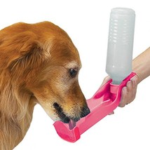 Portable Water Bottle for Dogs Travel Hiking 17 oz Handi Drink - Choose Color (H - £12.82 GBP