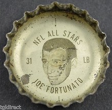 Coca Cola NFL All Stars King Size Coke Bottle Cap Chicago Bears Joe Fortuna Soda - £5.50 GBP