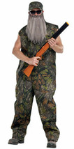 American Redneck Duck Hunter Duck Dynasty Adult Halloween Costume Size Standard - £22.85 GBP