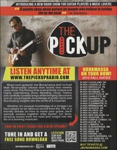 Joe Bonamassa The Pickup Radio Show 2013 Fall Tour Dates ad 8 x 11 advertisement - $3.60