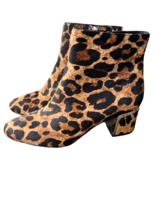 DKNY leopard pony hairs ankle boots, EU40, US9, UK 6,5 - £63.94 GBP