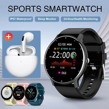 New Men Smart Watch Real-time Activity Tracker Heart Rate Monitor Sports... - £55.03 GBP+