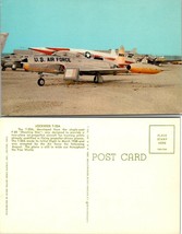 Lockheed T-33A Developed from F-80 United States Air Force Vintage Postcard - $9.40