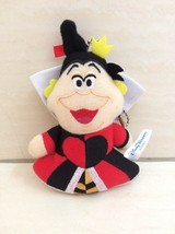 Disney Queen of Heart Plush Doll Keychain and Pin From Alice in Wonderland. RARE - £14.90 GBP