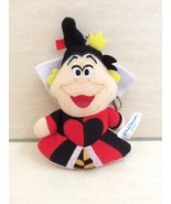 Disney Queen of Heart Plush Doll Keychain and Pin From Alice in Wonderla... - $26.06 CAD