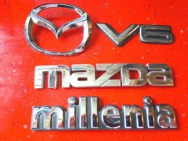 1998 - 2001 2002 Mazda Millenia V6 Trunk Deck Lid Emblem Badge Logo T03351711 OE - £17.62 GBP