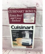 Vintage Cuisinart Mini- Prep Processor DLC-1EBP OPEN BOX 1999 - £30.30 GBP