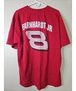 Dale Earnhardt Jr. Bud Racing #8 NASCAR T-Shirt, Red, M/L (Read), Vintag... - $35.05 CAD
