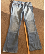 True Religion Jeans 36x32 Ricky Super T Distressed Made In USA Denim 80s - €93,81 EUR