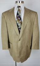 Vintage Mens Burberrys Herringbone Sport Coat Jacket 46R - £58.39 GBP