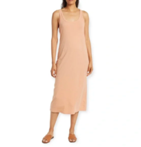 NWT Standard James Perse U Neck Tank Midi Dress Villa Size 1 S Villa Peach - £74.50 GBP