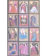 Set of 12 Zodiac Middle East Morocco Turkish Kurdish Cards Turnowsky Art... - $474.99