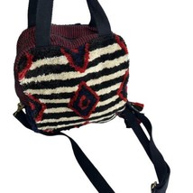 Anthropologie Love Benetti Joan Jett Striped Tote Bag Purse - £69.76 GBP