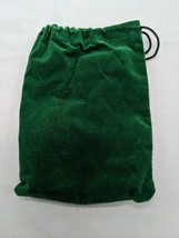 Green Felt RPG DND Dice Bag 5&quot; X 7&quot; - £15.20 GBP