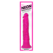 Pipedream Neon Silicone Wall Banger Vibrating Dildo With Suction Cup Pink - £24.96 GBP