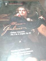 Music Minus One Giuliani Guitar Concerto No. 1 in A Major, Op. 30 Book w... - $39.48