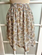 Vintage Hostess Semi-Sheer Womens Half Apron - $12.99