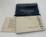1999 Honda Odyssey Owners Manual Handbook Set with Case OEM E03B19060 - £21.54 GBP