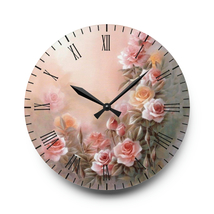 Custom made 10.75&quot; acrylic round wall clock #79 - £28.47 GBP