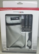 Nintendo 3DS Grey &amp; Black Or Blue &amp; Black Universal Starter Kit NIB/SEALED - £17.69 GBP