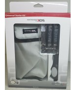 NINTENDO 3DS GREY &amp; BLACK  or BLUE &amp; BLACK UNIVERSAL STARTER KIT NIB/SEALED - $30.99 CAD