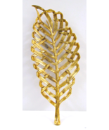 Michael Aram Signed Large Gold Palm Centerpiece Platter - $310.71 CAD