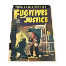 FUGITIVES FROM JUSTICE #1 (1952) ST. JOHN FRANK THORNE GENE COLAN ART SE... - $1,071.93 MXN