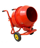 Low Wheel barrow 4 Cubic Ft. Cement Mixer Stucco Mortar Concrete 1/2HP 1... - $545.22 CAD