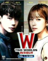 DVD Korean Drama Series W - TWO WORLDS (Volume.1-16 End) English Subtitle - £58.65 GBP