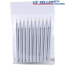 Delcast 10x Lead-free Replacement Pencil Soldering Tip Solder Iron Tips 60W - £18.95 GBP