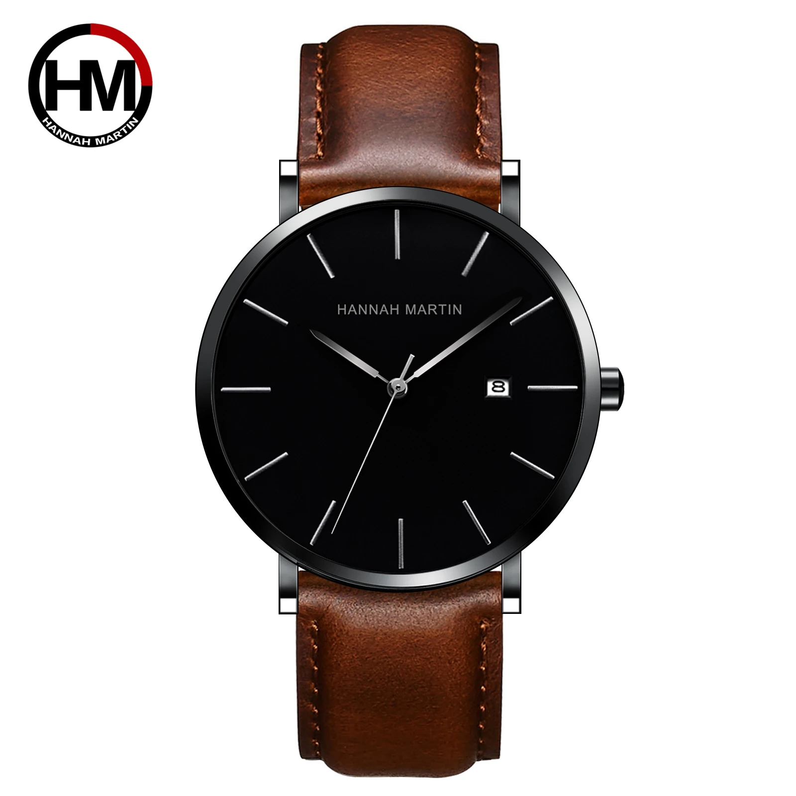 Hh  Watch For Men Japanese Imported Movement  3ATM Waterproof Fashion Simple Bus - £54.31 GBP