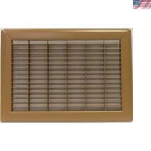 Sleek Brown 14 x 16-Inch Heavy Gauge Floor Air Return Grille - Easy Inst... - $169.88